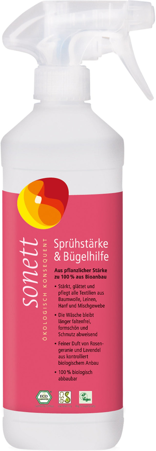 Sprühstärke und Bügelhilfe, 0,5 l - YOGISHOP