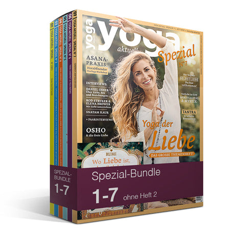 Yoga Aktuell Spezial-Bundle 1-7 (ohne Heft 1 und Heft 2) - YOGISHOP