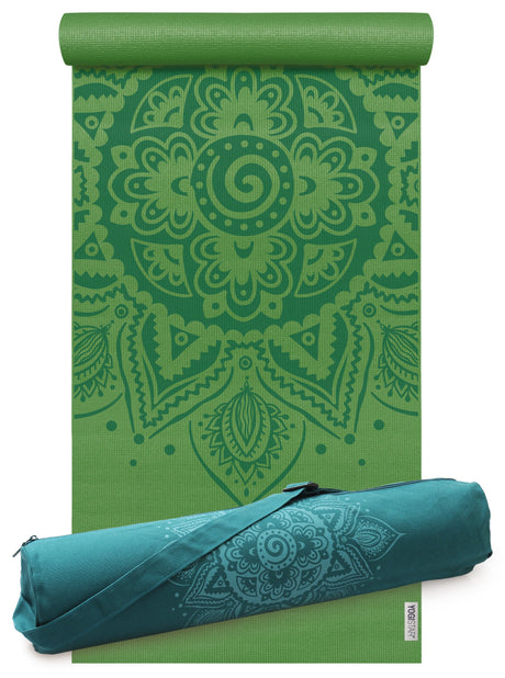 Yoga-Set Starter Edition - spiral mandala (Yogamatte + Yogatasche) - YOGISHOP