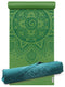 Yoga-Set Starter Edition - spiral mandala (Yogamatte + Yogatasche) - kiwi