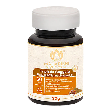 Triphala Guggulu Natural Tabletten, 30 g - YOGISHOP