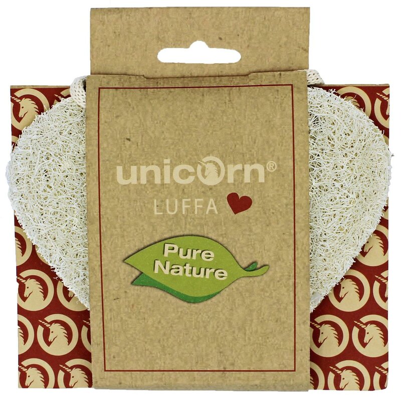 Luffa Herz 12 x 15 cm - YOGISHOP