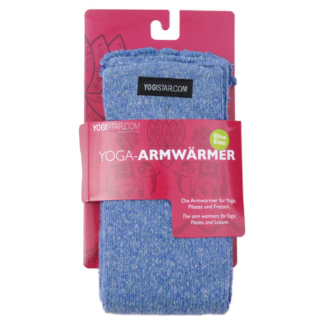 Yoga-Armwärmer - saphire blue - Baumwolle