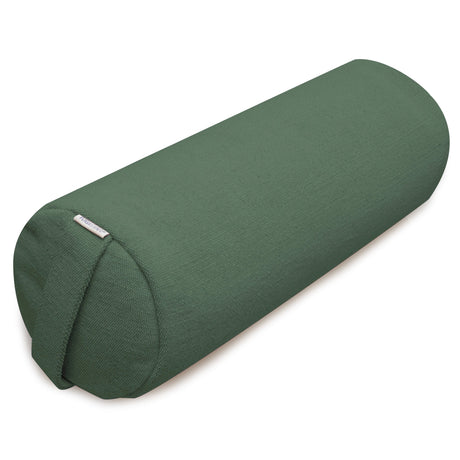 Yoga-Bolster yin - rund - Jute