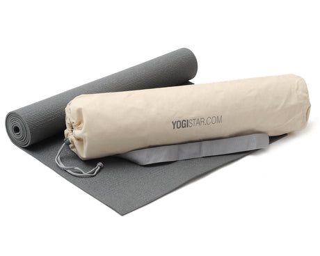 Yoga-Set Starter Edition (Yogamatte + Yogatasche) - graphit