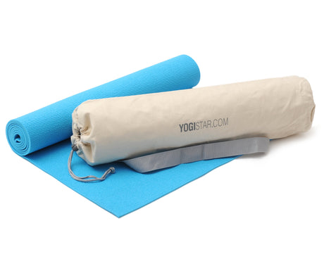 Yoga-Set Starter Edition (Yogamatte + Yogatasche) - türkis