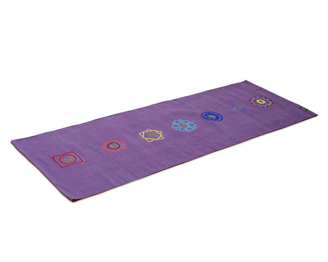 Yogateppich cotton rug - chakra - violet