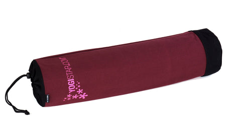 Yogatasche yogibag® basic - cotton - art collection - 65 cm - yogistar - bordeaux