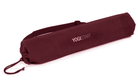 Yogatasche yogibag® basic - cotton - 65 cm - bordeaux
