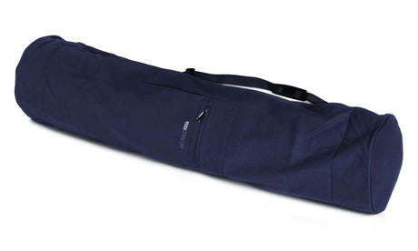 Yogatasche yogibag® basic - zip - extra big - cotton - 109 cm - navy