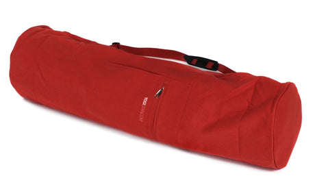 Yogatasche yogibag® basic - zip - extra big - cotton - 80 cm - red