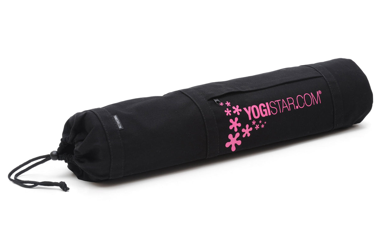 Yogatasche yogibag® basic - cotton - art collection - 65 cm - yogistar - black