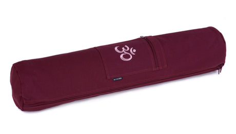 Yogatasche yogibag® basic - zip - cotton - 65 cm - OM - bordeaux