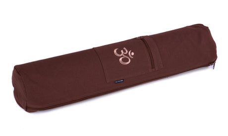 Yogatasche yogibag® basic - zip - cotton - 65 cm - OM - choco