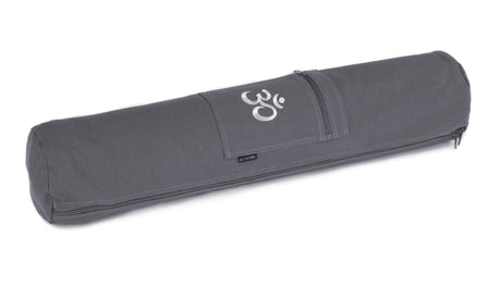 Yogatasche yogibag® basic - zip - cotton - 65 cm - OM -  grey