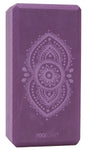 Yogablock yogiblock® basic - art collection - ajna chakra - aubergine
