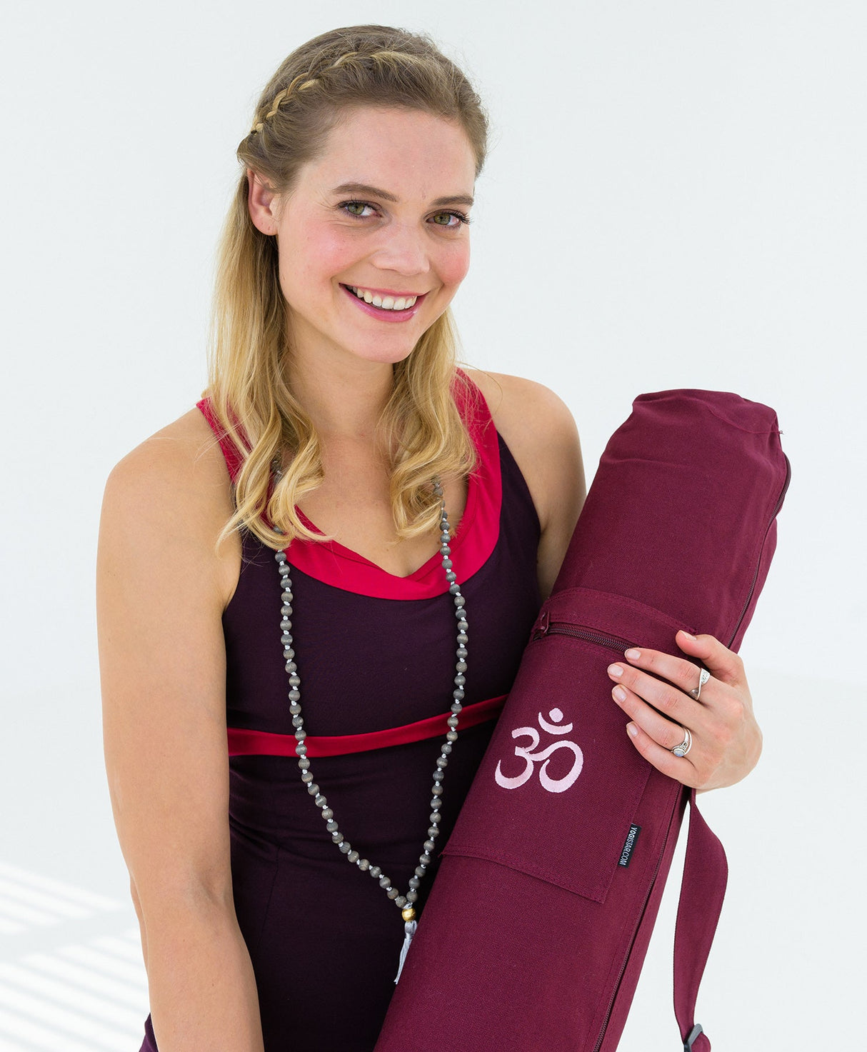 Yogatasche yogibag® basic - zip - cotton - 65 cm - OM