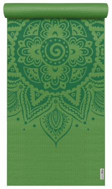  Yoga bag yogibag® basic - zip - cotton - art collection - 65  cm - spiral mandala - petrol